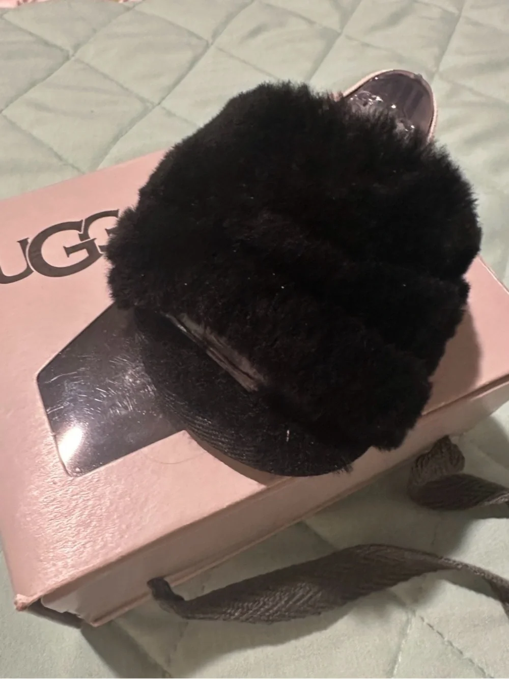 UGG plush faux